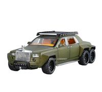 Die-cast car models 1:32 For Rolls-Royce Phantom Model Alloy Die-cast Shadow Sound And Light Rear Sliding Door Can Be Opened Alloy car models(Phantom Green)