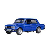 Die-cast car models 1:32 For Russian Lada NIVA Alloy Model Car LADA 2106 Die-cast Metal Casting Pull Back Music Light Car Collection Ornaments Alloy car models(2106 Blue)