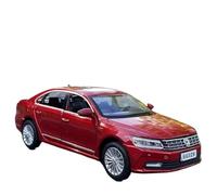 Die-cast car models 1:32 For Volkswagen Passat MA Version Alloy Car Model Die-cast Metal Vehicle Model Sound And Light Simulation Ornaments Alloy car models(Red B)
