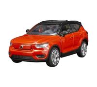 Die-cast car models 1:32 For Volvo XC40 Diecast Electronic Collectible Model Car Static Alloy Flash Car Alloy car models(Red)
