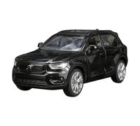 Die-cast car models 1:32 For Volvo XC40 Diecast Electronic Collectible Model Car Static Alloy Flash Car Alloy car models(Black)