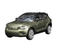 Die-cast car models 1:32 For Volvo XC40 Diecast Electronic Collectible Model Car Static Alloy Flash Car Alloy car models(Green)