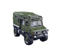 Die-cast car models 1:32 Off-road RV Sound And Light Inertia Simulation Military Vehicle Light Music Open Door Jeep Vehicle Model Ornaments Alloy car models(Army green)