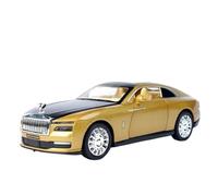 Die-cast car models 1:32 Rolls-Royce Ghost Alloy Model Car High Simulation Metal Alloy car models(Golden)