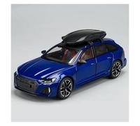 Die-Cast Diecast Car Model 1:24 For Audi RS6 Alloy Sports Car Model Diecasts Collections(C)