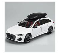 Die-Cast Diecast Car Model 1:24 For Audi RS6 Alloy Sports Car Model Diecasts Collections(E)