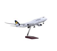 Die-cast Metal Aircraft 1:160 Model Airplane For Lufthansa A380 Plane Models Diecast Airplanes Large Resin Plane Model Airplane For Collection And Display(With light)