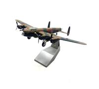 Die-cast Metal Aircraft For Military WW2 Lancaster Bomber 1:144 Scale Model With Stand Alloy Plane Collection For Collection And Display