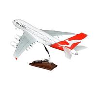 Die-cast Metal Aircraft Resin 1/160 Scale For A380 Air Bus Passenger Aircraft With Cabin Lights Australia Airplane Model For Collection And Display(No Light)
