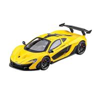 Die-cast Metal Vehicles 1:24 For McLaren P1 GTR Alloy Car Model Static Simulation Vehicle Model Collect Exhibits Hobby Giving Collector Cars(Yellow)
