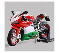 Die Cast Model 1:12 For Ducati 1199 Panigale S Alloy Die Cast Motorcycle Model(WhiteGreen)