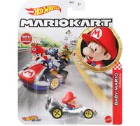 Die Cast Model Kart Super Mario Baby B-Dasher Scale 1:64 5Cm Hot Wheels Grn12
