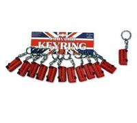 Die Cast Red London Bus Keyring 12/Pack (11054-000)