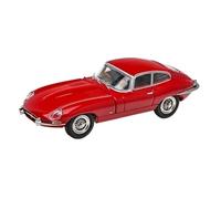 Die-Cast Replica Vehicles 1:64 For Jaguar E-type Classic Car Simulation Alloy Model Home Decoration Metal Ornaments Mini Model(Red)
