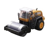 Die-cast Road Roller Toys - City Road Roller | City Construction Steamroller Toy, Engineering Roads Planer Vehicle Truck Toy | Creative Model Roads Rollers Construction Vehicle Model Grader For Boys A