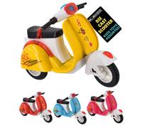 Die-Cast Toy Scooter Miniature Pull Back Kids Model