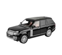 Die Cast Vehicles 1/18 For Land Range Rover SUV Alloy Car Model Ornaments Miniature Metal Simulation Collection Model(Black)