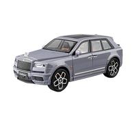 Die Cast Vehicles 1:20 For Rolls-Royce Cullinan SUV Replica Alloy Car Model Metal Collectible Crafts Decorative Ornaments(Chrome)