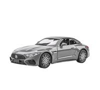 Die Cast Vehicles 1:24 For Benz SL63 AMG Miniature Luxury Alloy Model Car Scale Alloy Car Collection Ornaments(Titanium)