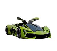 Die Cast Vehicles 1:24 For Lamborghini Terzo Hobby Collection Car Model Ornaments Classic Scale Alloy Sports Car(Green)