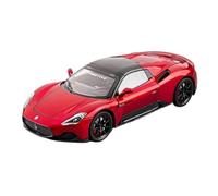 Die Cast Vehicles 1:24 For Maserati MC20 Sports Car Alloy Scale Car Model Mini Vehicle Ornaments Collection(Red)