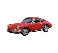 Die Cast Vehicles 1:24 For Porsche 911 1964 Sports Car Alloy Scale Car Model Mini Vehicle Ornaments Collection(Red)