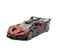 Die Cast Vehicles 1:32 For Bugatti Bolide Miniature Luxury Alloy Model Car Scale Alloy Car Collection Ornaments(Red)