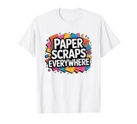 Die Cut Card Maker Always Surrounded Paper Scraps Cutting T-Shirt