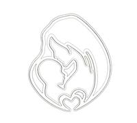 Die Cut for Scrapbook Card Making Holiday Mom Easy to Use Winter Mom Mother Effect Hands-on Handicrafts Cutting Dies for Card Making