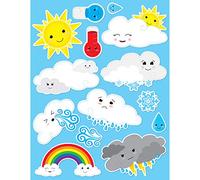 Die-Cut Magnets, Cute Weather