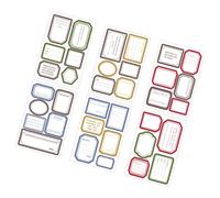 Die-Cut Note Page Stickers, Type 1