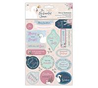 Die-Cut Sentiments (34Pcs) - The Enchanted Swan