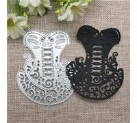 Die Cuts,9x7.5cm Dance Skirt Metal Cutting Dies Stencils Scrapbooking Stamp Photo Album Decorative