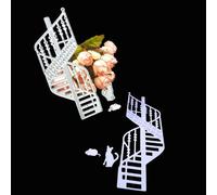 Die Cuts for Card Making,Cutting Dies,13.5x5.5cm Spiral Stairs Cat Metal Cutting Dies Stencils for Scrapbooking Photo Album Card Decoration Embossing Folder Template