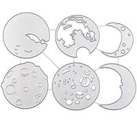 Die Cuts Stencil, Metal Template Moulds Cutting Dies Cut Stencils for DIY Scrapbooking Photo Album Decorative Embossing Paper Dies for Card Making Templated (ZC312)
