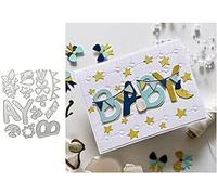 Die Cuts Stencil, Metal Template Moulds Cutting Dies Cut Stencils for DIY Scrapbooking Photo Album Decorative Embossing Paper Dies for Card Making Templated (ZC305)
