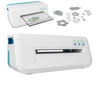 Die Cutting Embossing Machine, Electric Craft Tool with 3 Transparent Pads, Heavy Duty Papercraft Equipment for Handmade Decorations and Crafting, Table Size 22 x 32cm