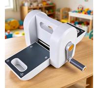 Die Cutting Machine, Mini Manual Hand Crank Tool for Precision Graphic Making and Stencil Crafting with High Hardness Dies, Perfect for Scrapbooking and DIY Projects