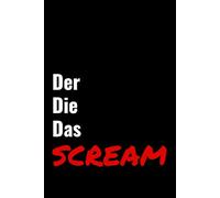 Die Der Das Scream: A College Ruled Notebook for Language Learning and Practice