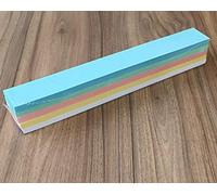 "Die Dicken" 250 Presentation Cards "Register Card" 5 x 40 cm Assorted Pastel Colours 190 g/m² (5 Pastel Colours, 5 x 40)