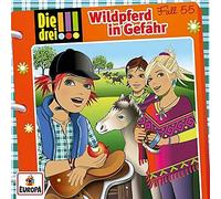 Die drei 055/Wildpferd in Gefahr (CD)