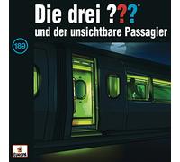 Die Drei ??? – 189: Und der Unsichtbare Passagier – CD – US Import