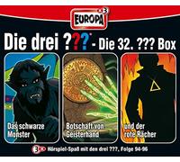 Die Drei ??? - Die Drei ??? - Die 32. ??? Box, Folge 94-96: Das schwarze Monster / Botschaft von Geisterhand / ...und der rote Rächer