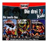DIE DREI ??? "DIE ZWEITE BOX FOLGE 4 -6 " 3 CD BOX NEW