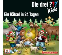 Die Drei ??? Kids Adventskalender-Ein Rätsel in 24 Tagen (CD)