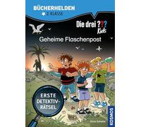Die drei ??? Kids, Bücherhelden 2. Klasse, Geheime Flaschenpost: Erste Detektivrätsel, Erstleser Kinder ab 7 Jahre