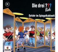 Die drei ??? Kids Folge 91: Gefahr im Spiegelkabinett (CD)