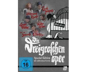 Die Dreigroschenoper (+ Bonus-DVD) (DVD) Hildegard Knef Bertolt (Buch) Brecht