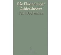 Die Elemente der Zahlentheorie