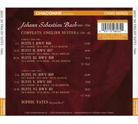 Sophie Yates - Johann Sebastian Bach: Complete English Suites